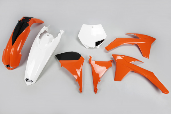 Plastic Kit OEM Color for Ktm SX 250 - SX 125 - SX 150 - SX-F 350 - SX-F 450 - SX-F 250 - XC 125 - XC 150 - XC-F 250 - XC 25...